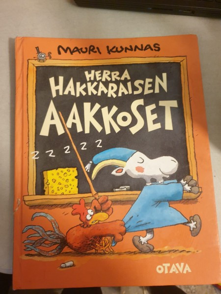 Mauri Kunnas, Tarja Kunnas - Herra Hakkaraisen Aakkoset (carte pent5ru copii in finlandeza, alfabetul)