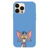 Husa compatibila cu Apple iPhone 15 Plus, Viceversa, model Confused Tom , Silicon, TPU, Transparent, Carcasa