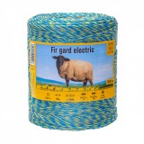 Fir Gard Electric AgroElectro 1000m, 100kg, 0.45 &Omega;/m, Plastic cu Insertii Metalice, Anti-UV, Garduri Animale Domestice si Salbatice