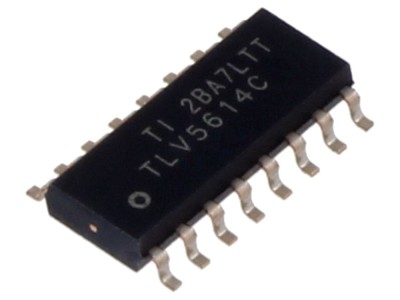 Convertor D/A 12bit 4 canale SOIC16 foto