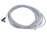 Conector M12 mamă 5 pini unghi 10m HARTING PVC