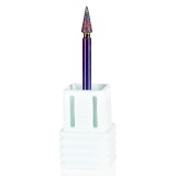 Cumpara ieftin Capat Freza Diamant Cuticule LUXORISE Rainbow Cone, fina #257