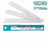 Set 10 bucati de lame de cutter Total 9x80mm