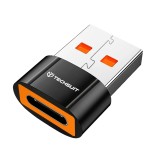 Adaptor OTG premium Type-C la USB3.0, 10A Asteroid GSM A7, negru