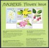 DB1 Flora Mauritius 1977 Flori MS MNH, Nestampilat