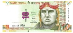 Peru 10 Soles 2013 P-187 UNC foto