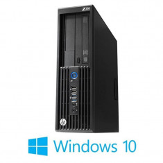 Workstation HP Z230 SFF, Quad Core E3-1240 v3, 32GB, NVS 510 2GB, Win 10 Home