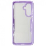 Husa tip 360, spate si fata, plastic si TPU lila, pentru Samsung Galaxy A36 5G, A56 5G