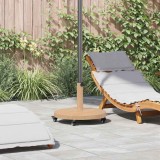 VidaXL Baze pentru umbrele de exterior Lemn deschis 48 x 48 x 32.5 cm