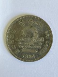 Moneda 2 RUPEES - rupee - 1984 - Sri Lanka - KM 147 (387), Asia
