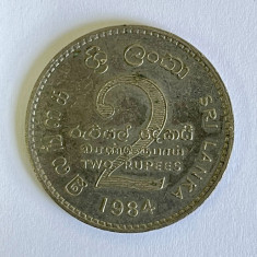 Moneda 2 RUPEES - rupee - 1984 - Sri Lanka - KM 147 (387)