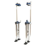 Picioroange zugravi Profesionale din aluminiu reglabile 101cm, talpa antiderapanta, curele fixare, suport gamba cu burete, montare rapida, 7.4 kg -