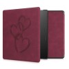 Husa pentru Amazon Kindle Oasis 10, Kwmobile, Rosu, Piele ecologica, 56972.09