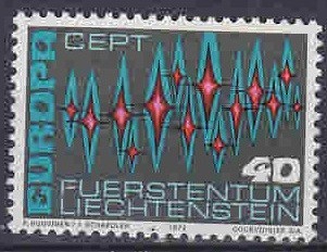 Lichtenstein 1972 - Europa 1v.,neuzat,perfecta stare(z) foto