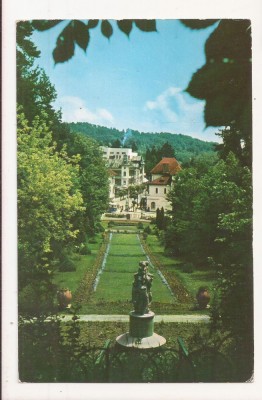 RF50 -Carte Postala- Govora, vedere din parc, circulata 1967 foto