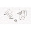 Alternator Bmw 3 (E46), 3 Compact (E46), 3 Touring (E46), X5 (E53); Land Rover Freelander 1 (L314), Freelander 1 Soft Top (L314), 320 d, 330 D, 320 t, Magneti Marelli