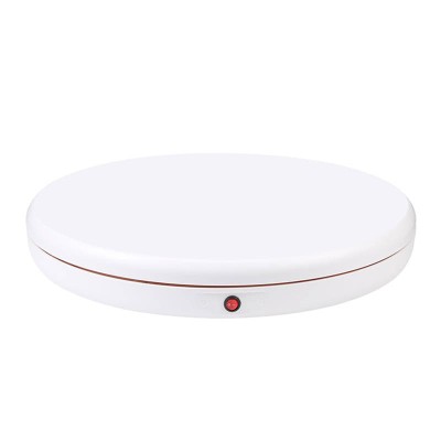Masa Foto Rotativa Puluz 45 cm , Platforma Motorizata 360 cu Telecomanda, 100 kg, Alba foto