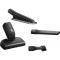 Set 4 perii aspirare pentru aspiratorul AEG FX9, plastic, negru