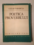 Cezar Tabarcea - Poetica proverbului