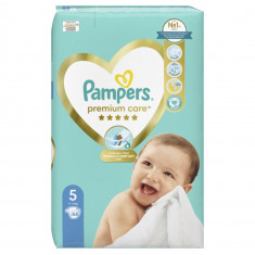 Scutece Premium Care Nr.5 11-16kg, 44 bucati, Pampers