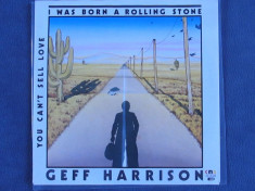 Geff Harrison - I Was Born A Rolling Stone (1985, CMR) disc vinil single 7&amp;quot; foto