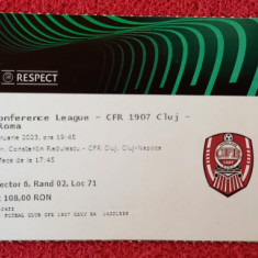 Bilet meci fotbal CFR CLUJ - LAZIO ROMA (Conference League 23.02.2023)