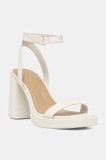 Aldo sandale de piele BERADE culoarea bej, 13968083