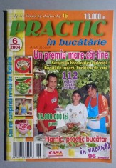 Revista Practic in bucatarie nr. 6 din 2004 foto