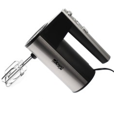 Mixer de mana FOXMAG24&reg; 150W, 5 viteze, Accesorii: 2 spirale, 2 teluri, inox