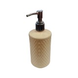 Cumpara ieftin Dozator sapun lichid, din plastic, Y095, crem, 200 ml