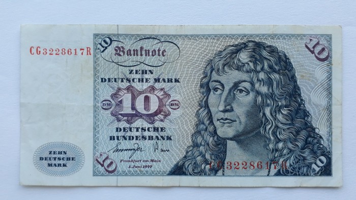 10 Mark 1977 Germania / marci germane seria 3228617
