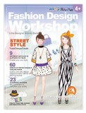 Carte Creativa Stick&quot;n Little Designer Activity Book - Street Style