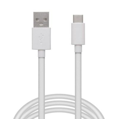 Delight Cablu de Date - USB Type-C - alb - 2 m foto