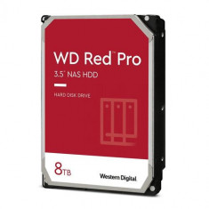 HDD Western Digital Red Pro, 8 TB, 7200 rpm, 256 mb, NAS, SATA-III 6 Gbps, 3.5inch
