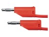 Cablu masurare SCH&Uuml;TZINGER 16A 4mm Rosu 0.5m Mufa Banana PVC