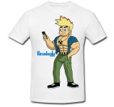 Tricou &quot; Johnny Test gil muscle &quot;