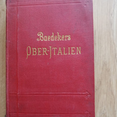 Ober-Italien - mit Ravenna, Florenz und Livorno - Karl Baedeker, Leipzig. 1911