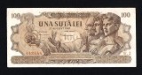 Bancnota Romania 100 Lei August 1947, VF, Numismatica, Bancnote Romanesti, 1947
