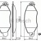 Set placute frana,frana disc FORD TRANSIT bus (FD, FB, FS, FZ, FC) (2000 - 2006) BOSCH 0 986 494 037