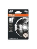 Set 2 Becuri led Auto Osram alb 6000k W5W 12V 5W Alb