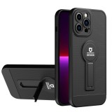 Husa armor design cu stand pentru apple iphone 11 pro max, negru, suport auto magnetic, wireless charge, protectie antisoc, flippy