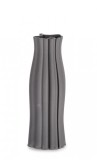 Cumpara ieftin Vaza flori ceramica gri Haylee 12x32 cm