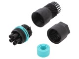 Conector Alimentare AC Terminal Şurub Mamă TH387 17,5A TECHNO