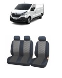 Cumpara ieftin Set huse scaune eco piele dedicate Renault Trafic 2+1 (2000-2014), Umbrella