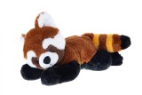 Urs Panda Rosu Ecokins - Jucarie Plus 30 cm