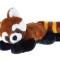 Urs Panda Rosu Ecokins - Jucarie Plus 30 cm