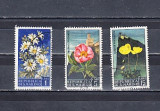 M2 TS1 6 - Timbre foarte veche - San Marino - flori, Flora, Stampilat