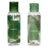 Set Sticle Călătorie, Model Frunze Tropicale, Capacitate 100ml, 2 Bucăți, Transparent, Oem