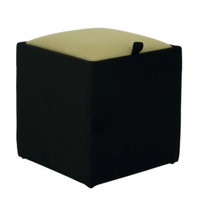 TABURET BOX - STOFA - CORP NEGRU K6/CAPAC DIVERSE CULORI - Stofa K3-caramiziu