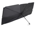Cumpara ieftin Parasolar pentru Parbriz Auto APF&reg; tip Umbrela pentru Protectie Solara cu Husa Depozitare , 140x75 cm